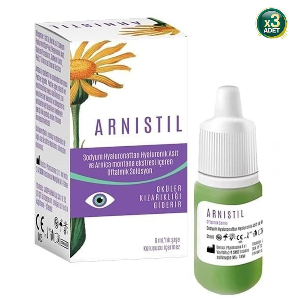 Arnistil Göz Damalası 8 ML 3 lü paket