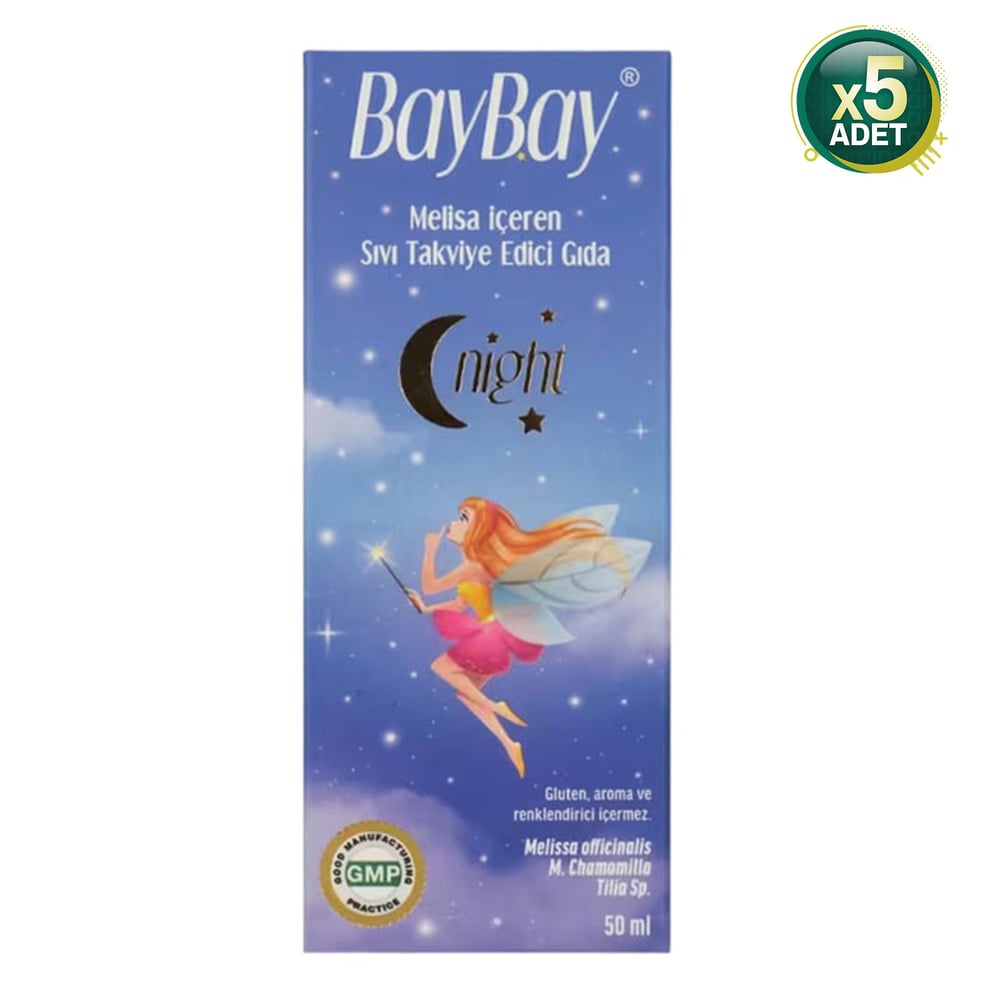 Baybay Night Damla 50 ml 5'li