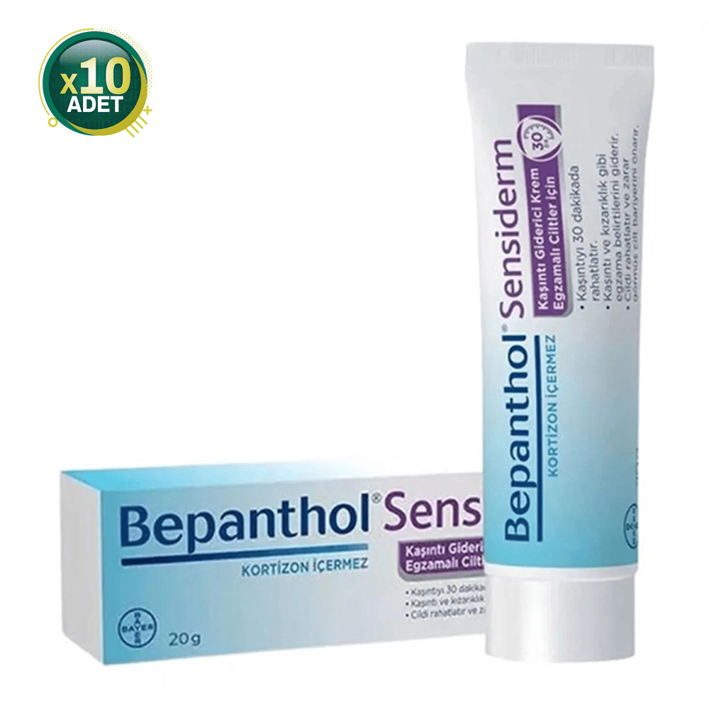 Bepanthol Sensiderm Krem 20 gr 10 Adet