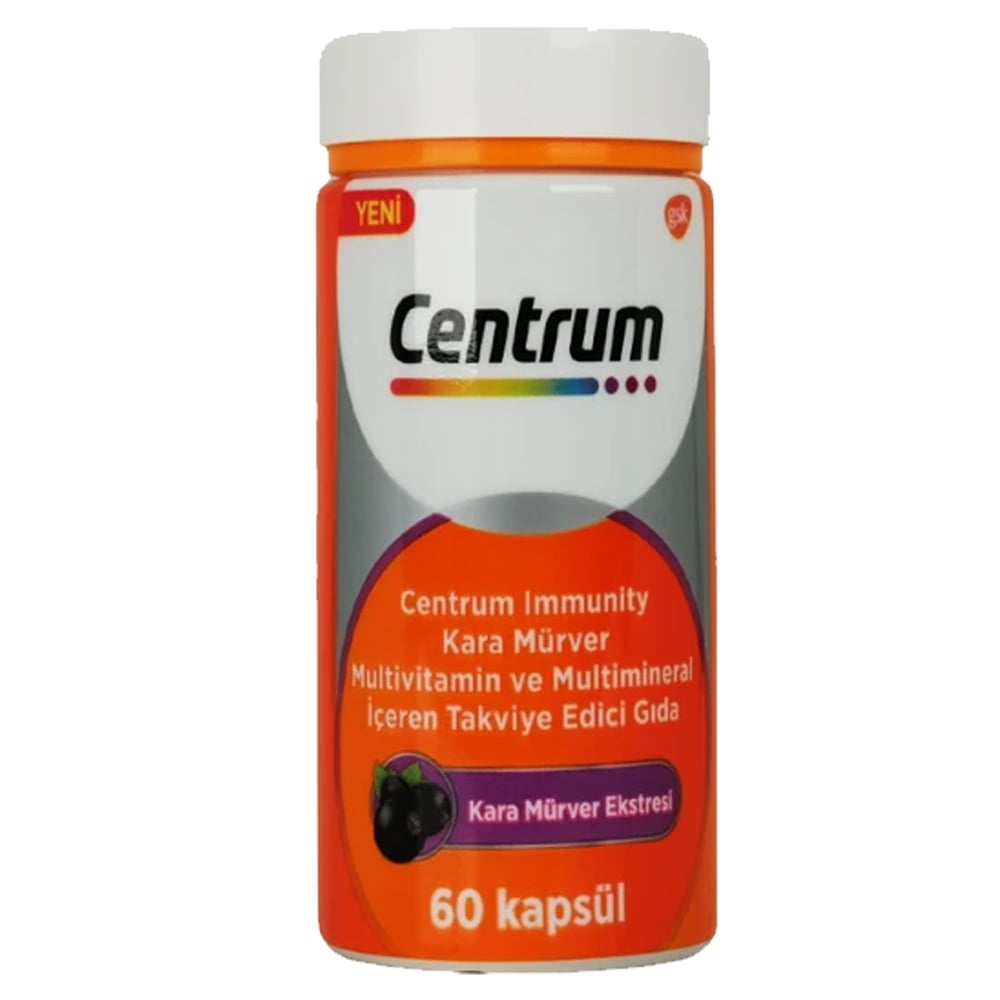 Centrum Immunity Kara Mürver Multivitamin 60 Kapsül