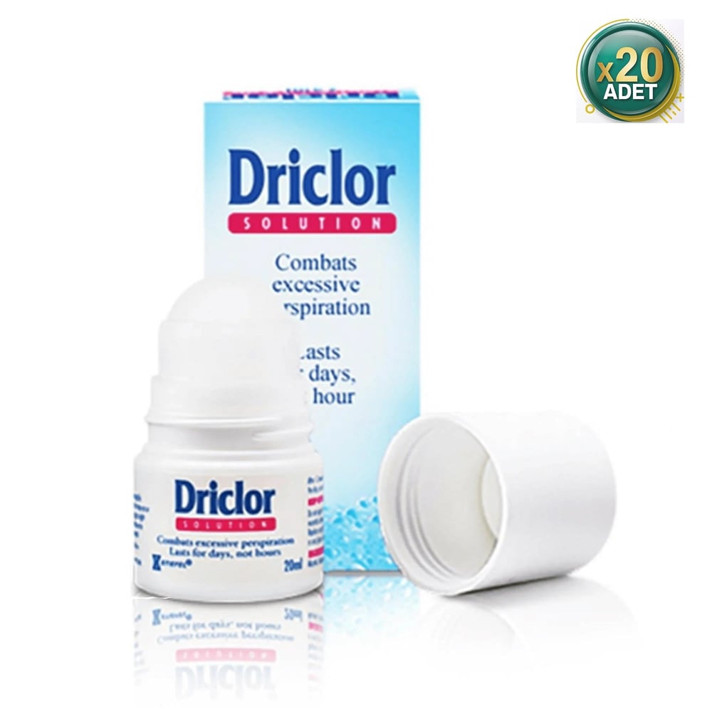 Driclor Antiperspirant 20 ml Roll-On 20 Adet