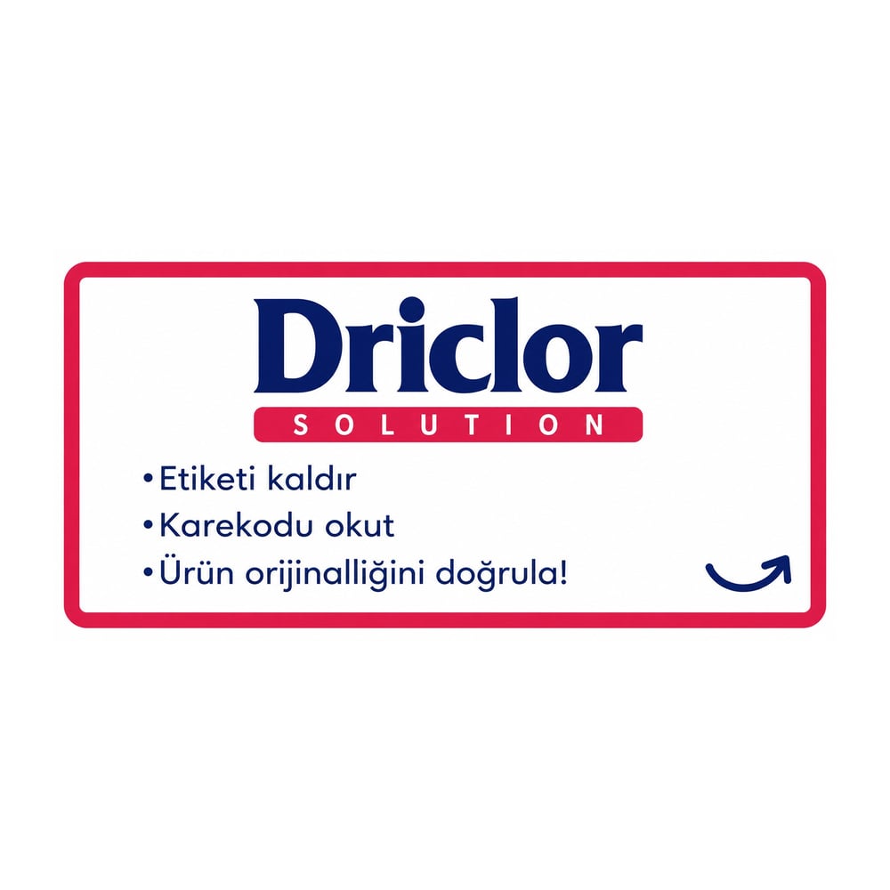 Driclor Antiperspirant 20 ml Roll-On - Karekodlu Yeni Ambalaj