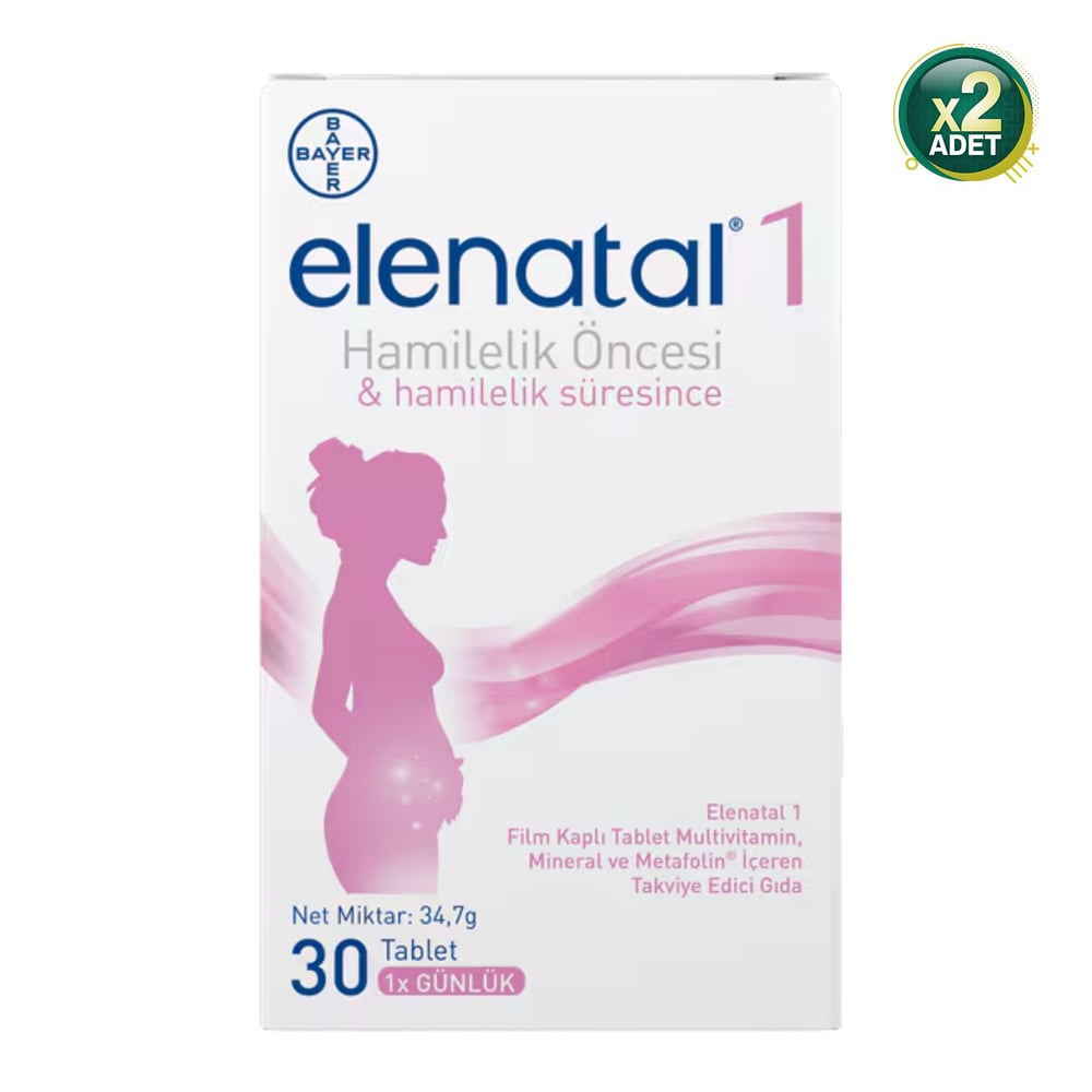 Elenatal 1 30 Tablet 2 Adet