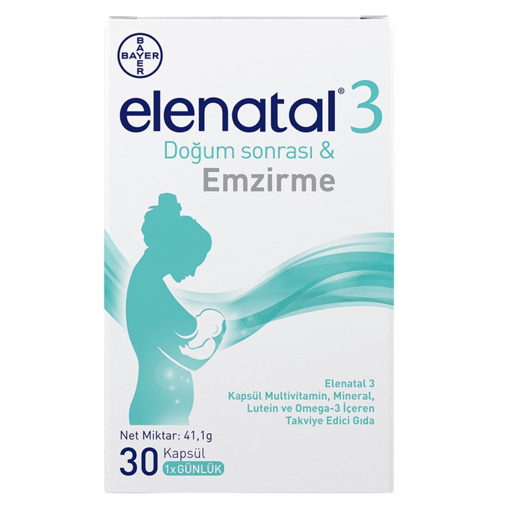 Elenatal 3 30 Kapsül
