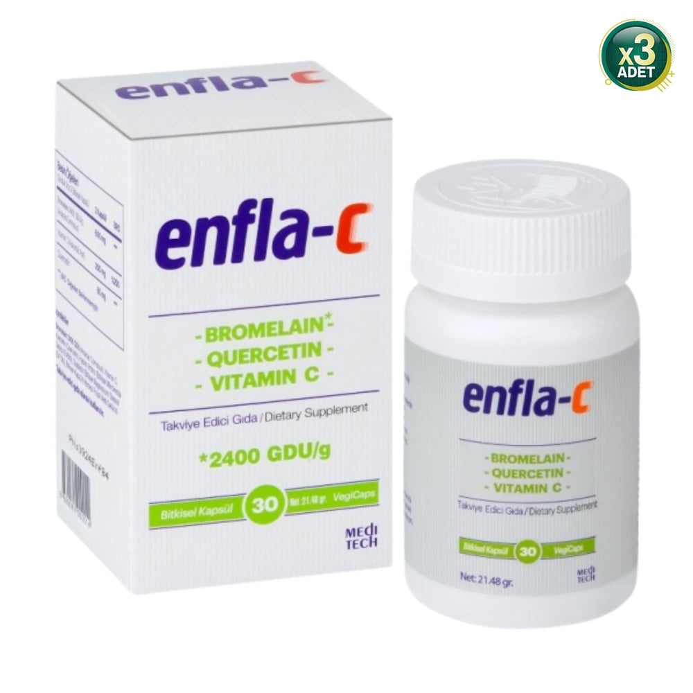 Enfla-C 30 Kapsül 3 Adet