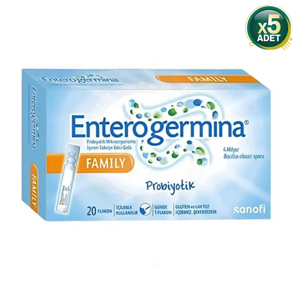 Enterogermina Family 5 ml x 20 Flakon 5'li