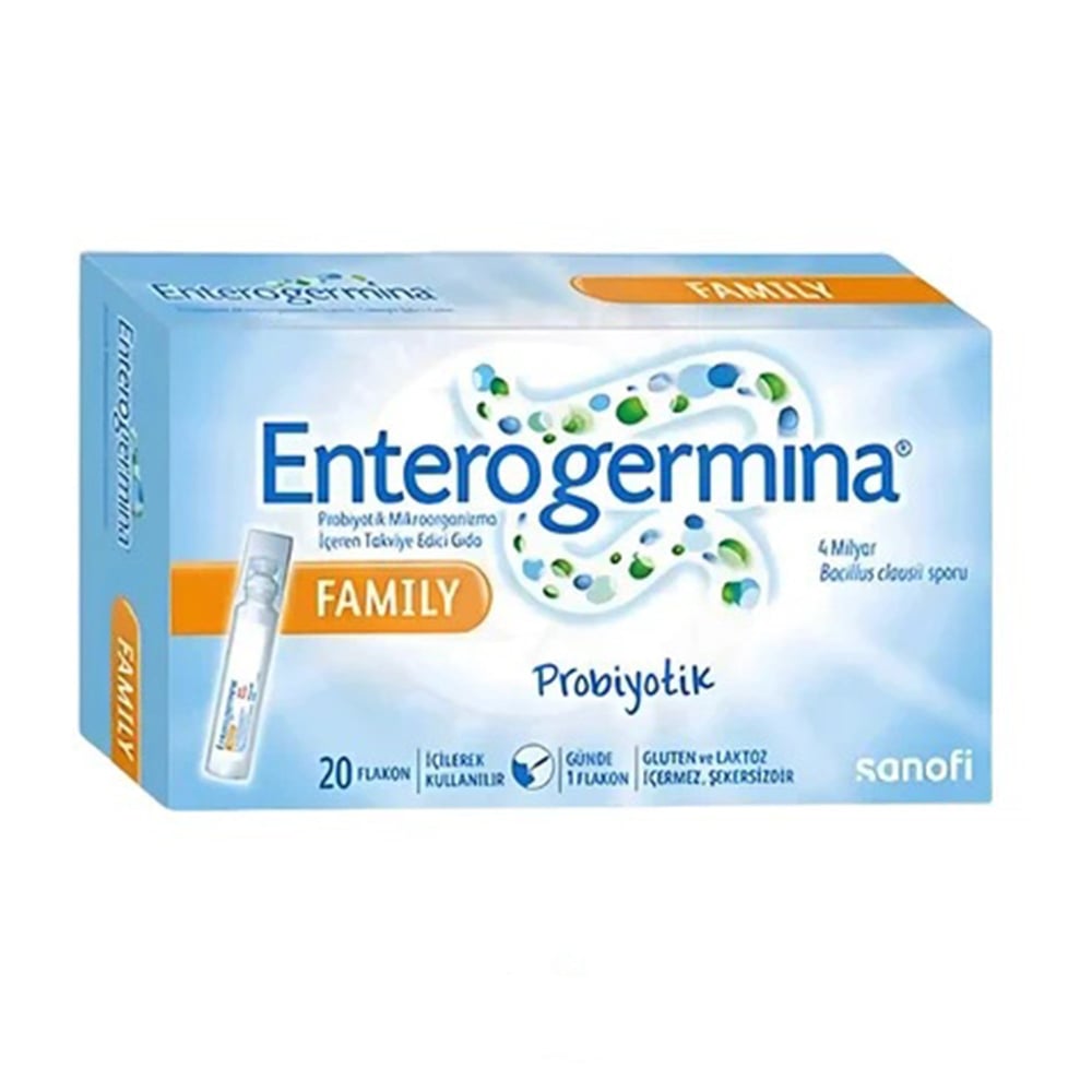 Enterogermina Famıly 5 ml x 20 Flakon Probiyotik