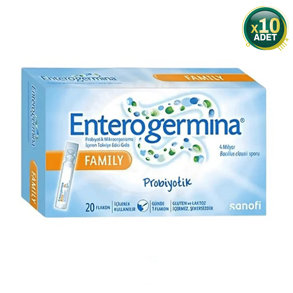 Enterogermina Family 5 ml x 20 Flakon 10'lu
