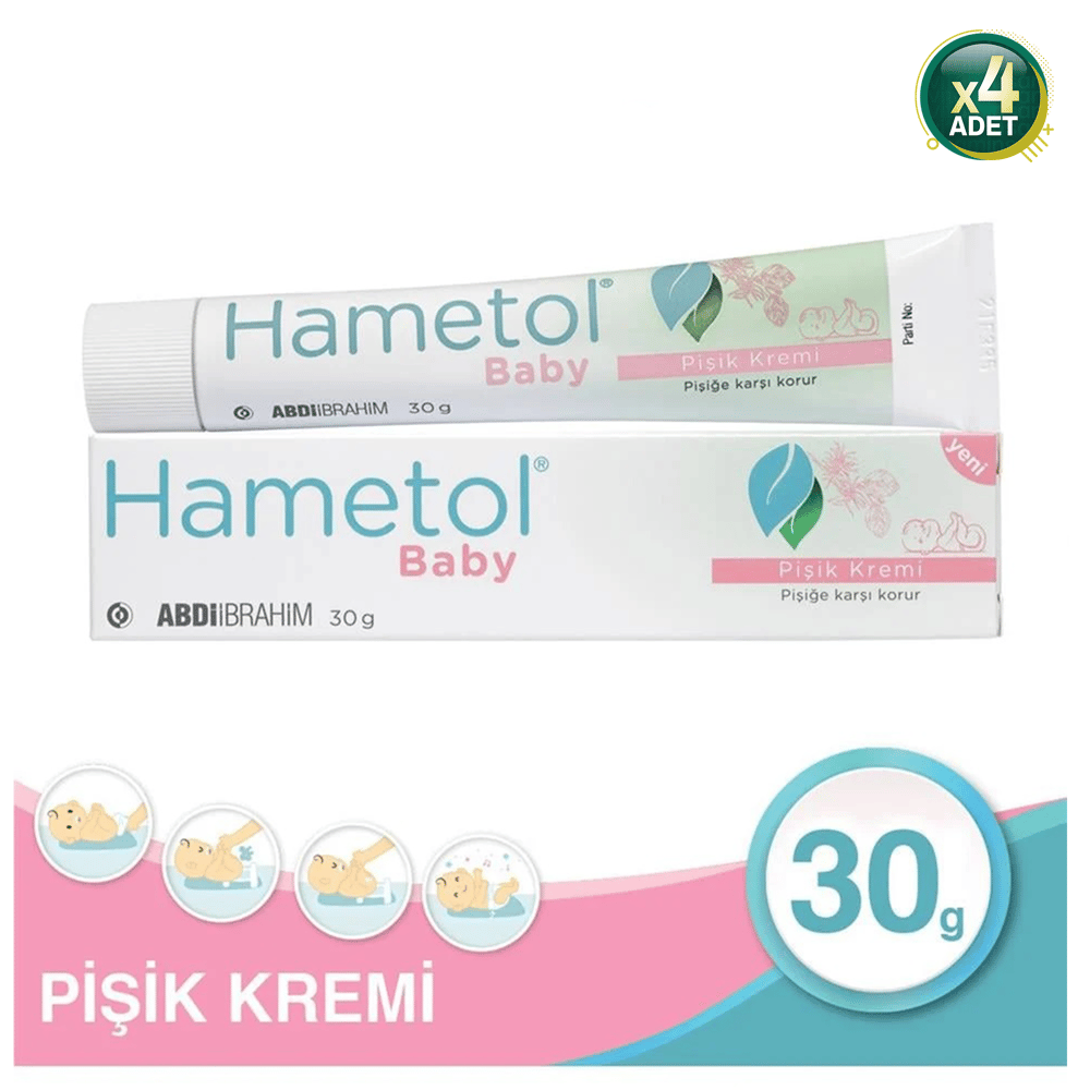 Hametol Baby Pişik Kremi 30 gr 4 Adet