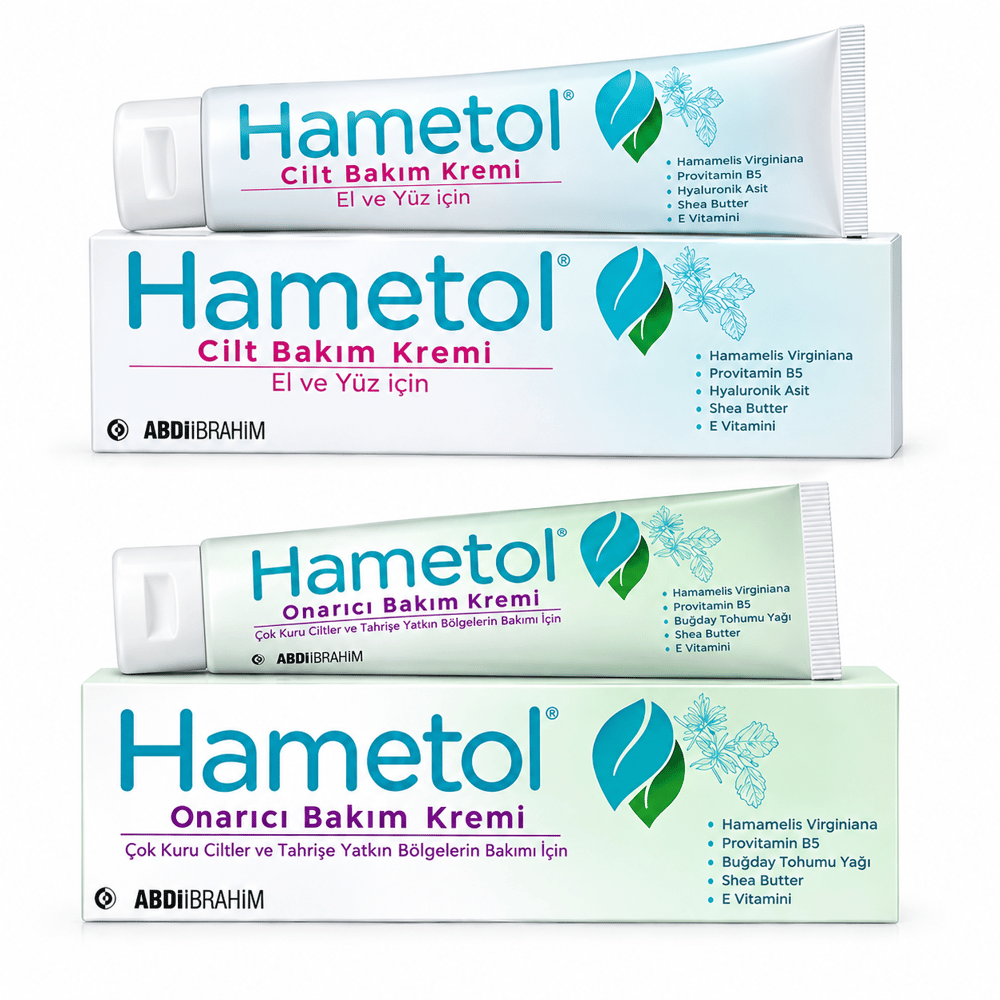 Hametol Onarıcı Bakım 30 gr + Cilt Kremi 30 gr