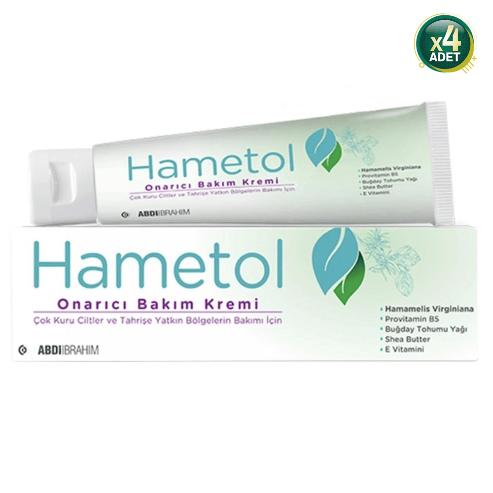 Hametol Onarıcı Bakım Kremi 30 gr 4 Adet