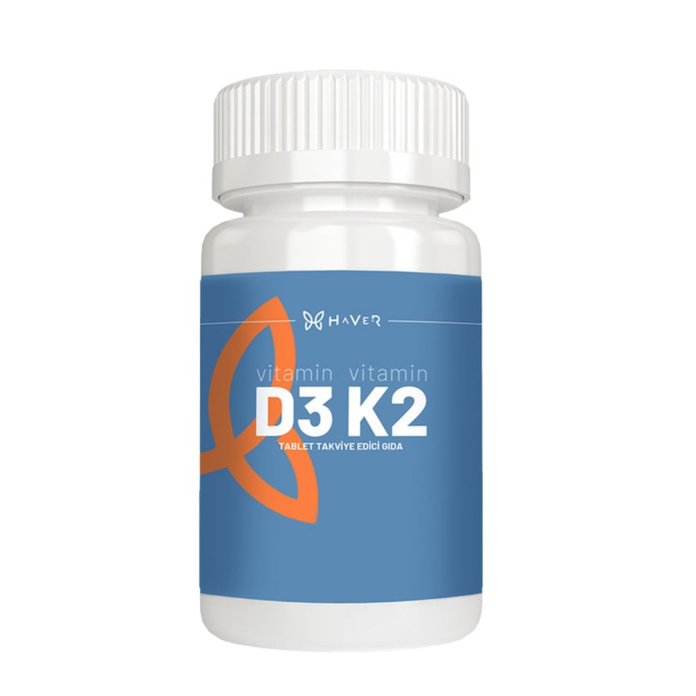 Haver Vitamin D3K2 60 Tablet