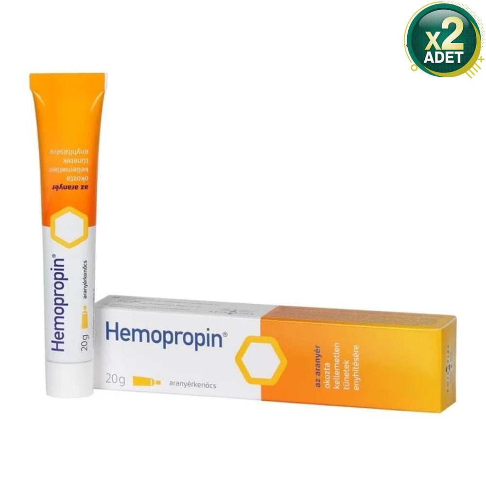 Hemopropin Merhem 20 g 2 Adet