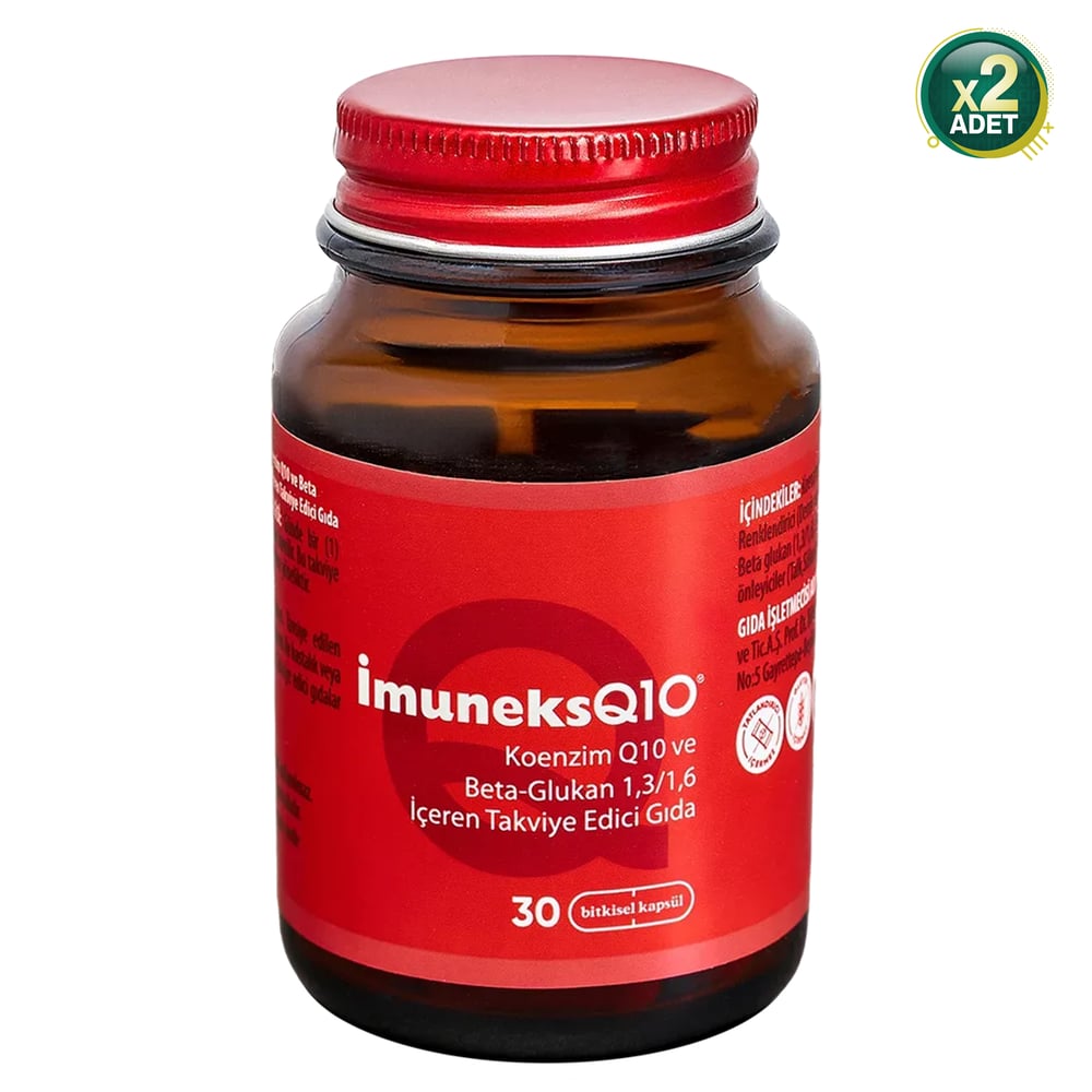 Imuneks Q10 30 Kapsül 2 Adet