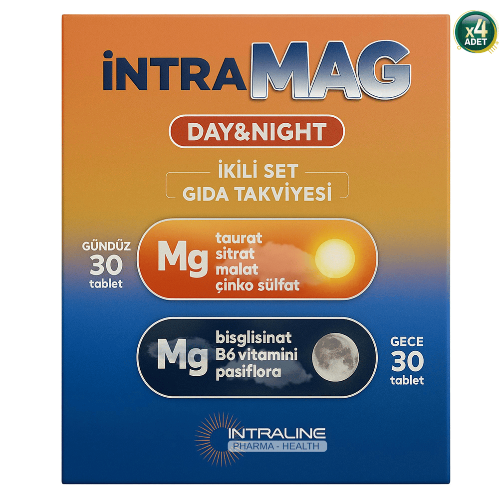 İntramag Day Night 30+30 Tablet 4 Adet