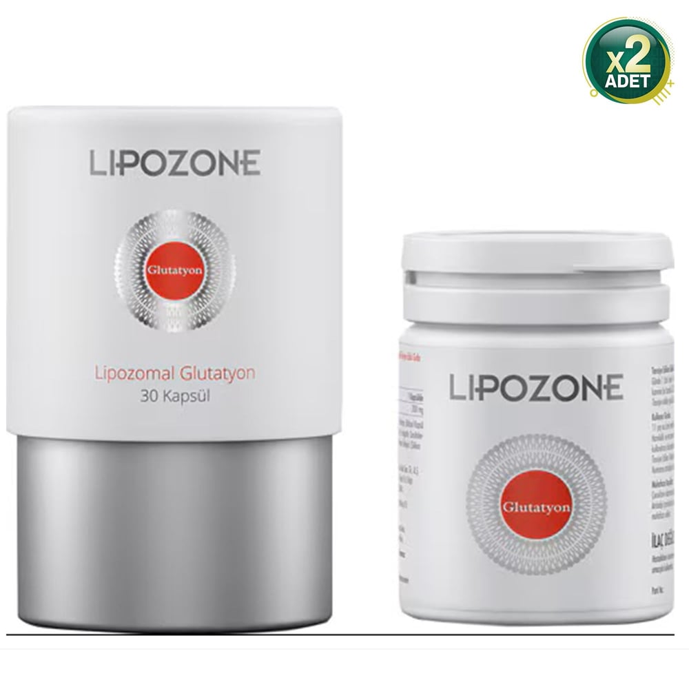 Lipozone Lipozomal Glutatyon 200 Mg 30 Kapsül 2 Adet