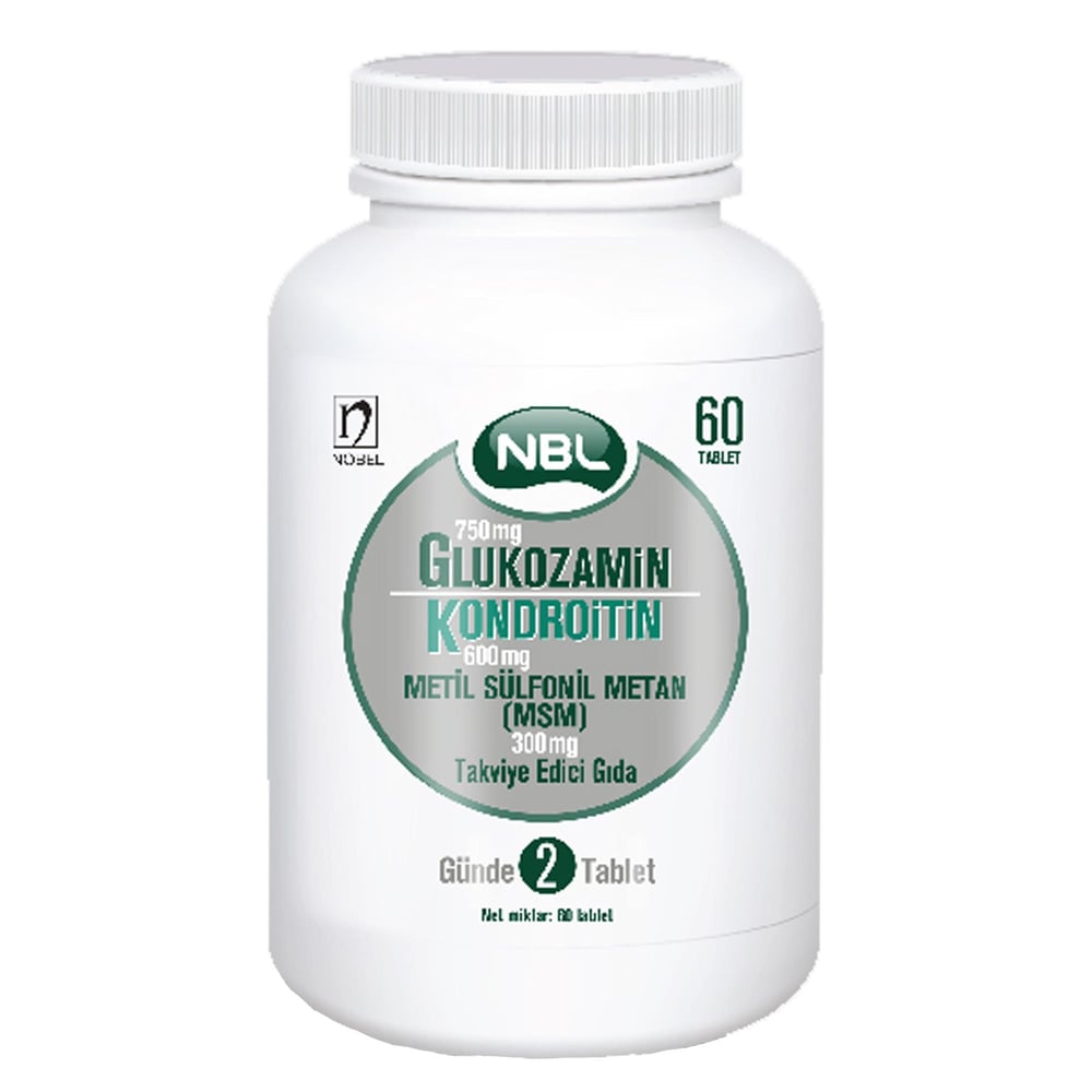 NBL Glukozamin Kondroitin MSM 60 Tablet