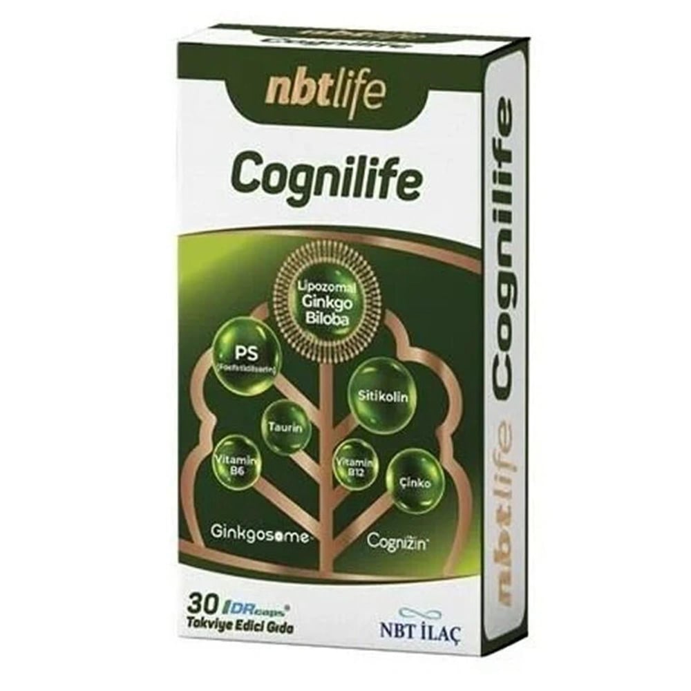 Nbt Life Cognilife Takviye Edici Gıda 30 Kapsül