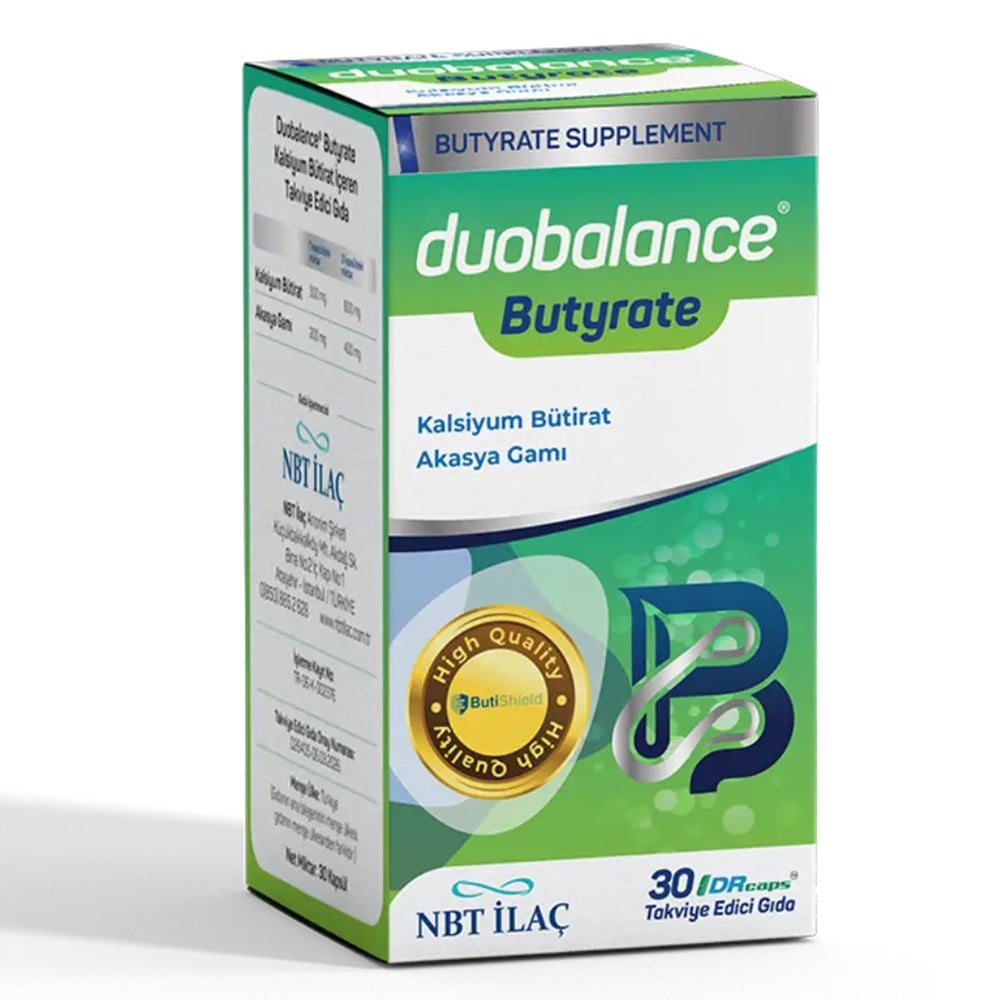 Nbt Life Duobalance Butyrate 30 Kapsül