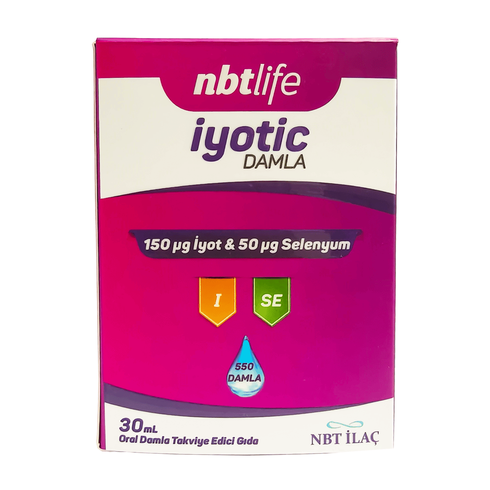 Nbt Life İyotic Damla Takviye Edici Gıda 30 ml