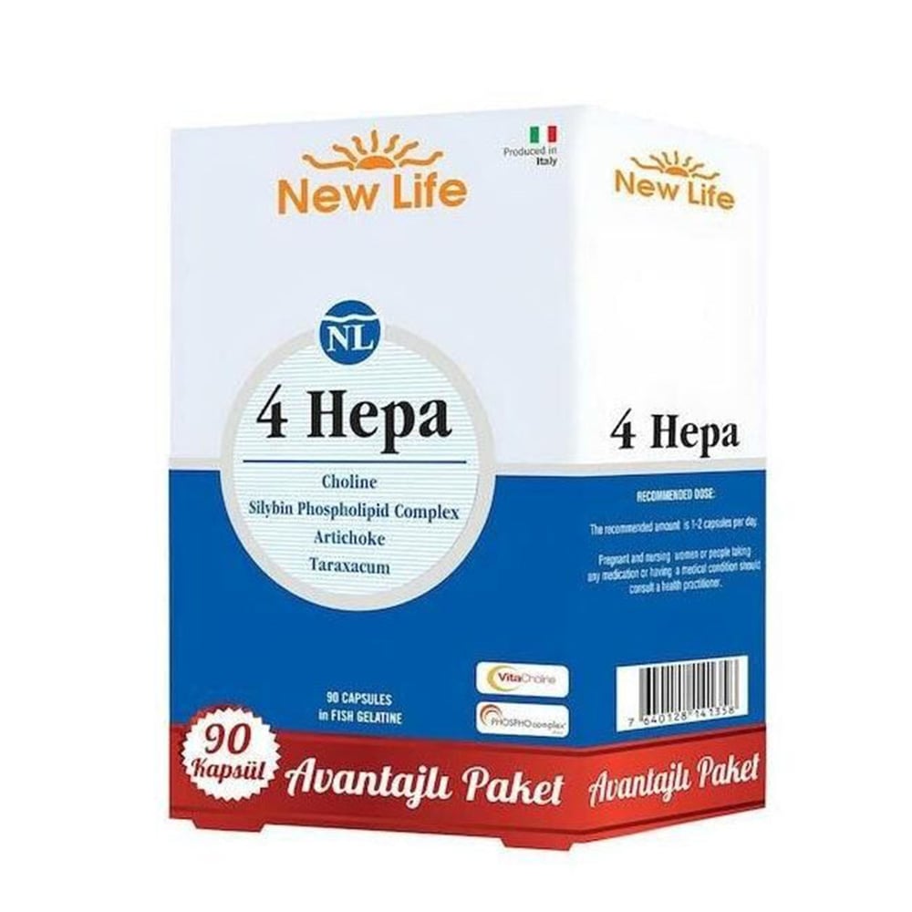 New Life 4 Hepa 90 Kapsül