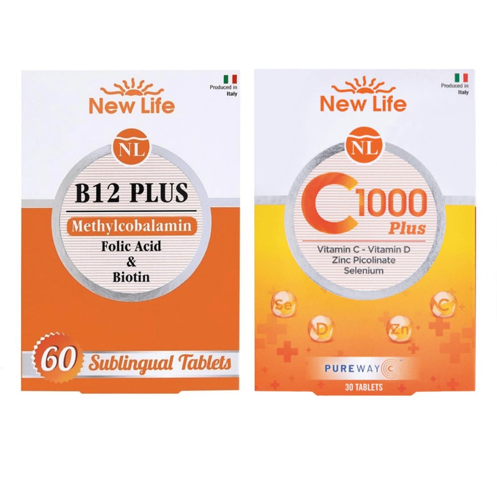 New Life C 1000 Plus 30 Tablet + B12 Plus 60 Tablet Avantajlı Paket