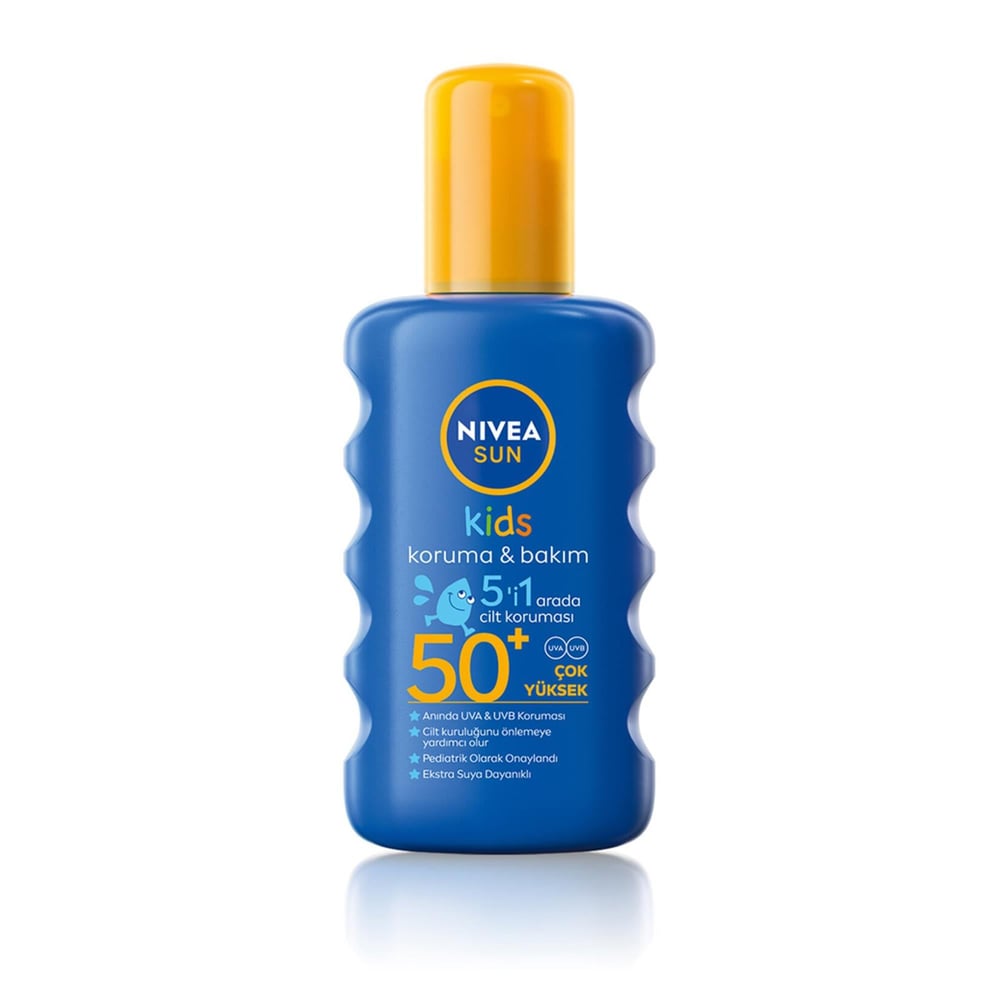 Nivea Koruma & Bakım 200 ml 50 Faktör Çocuk Güneş Spreyi