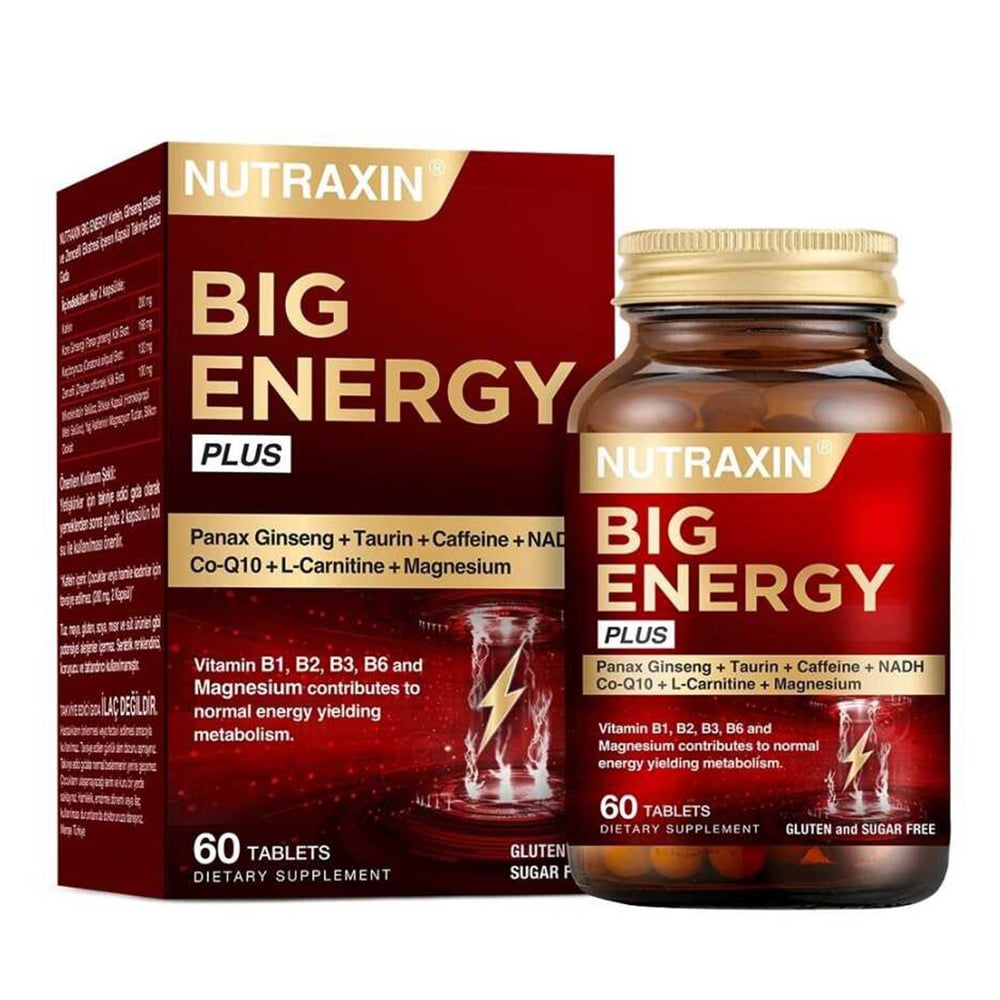 Nutraxin Big Energy Plus 60 Tablet