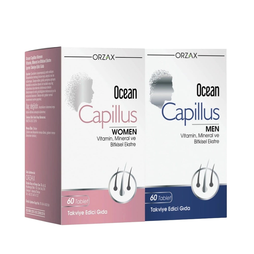 Ocean Capillus Men 60 Tablet & Ocean Capillus Women 60 Tablet