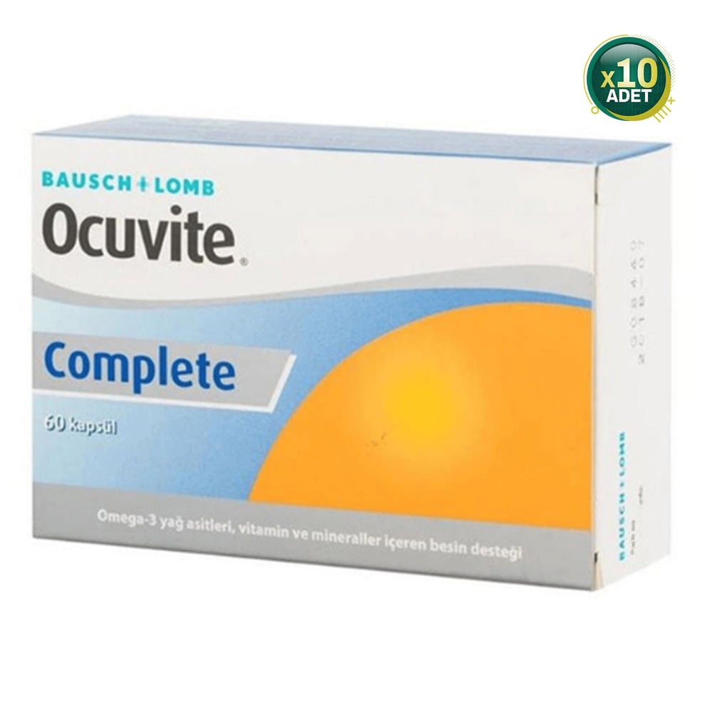 Ocuvite Complete 60 Kapsül 10'lu