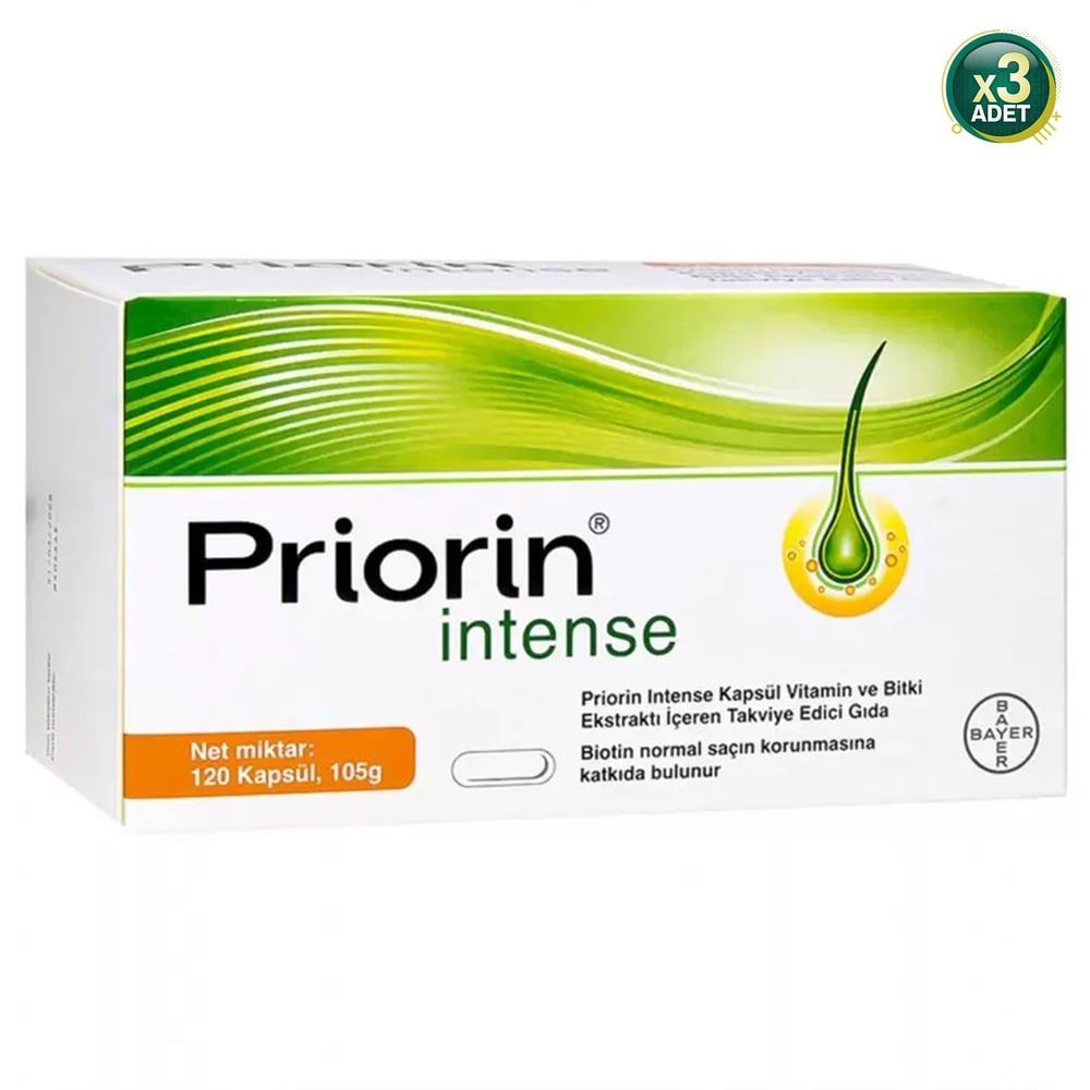 Priorin Kapsül 120 3 Adet