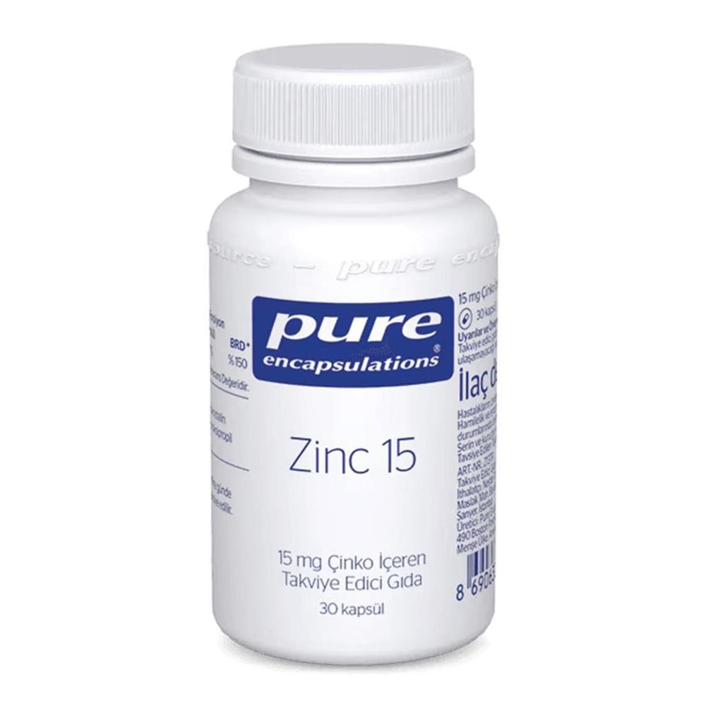 Pure Encapsulations Zinc 15 30 Kapsül