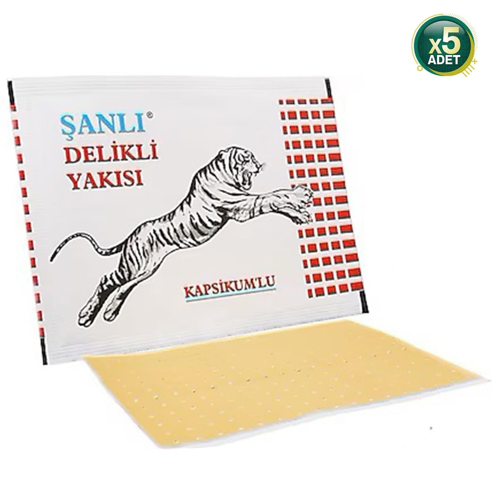 Şanlı Kapsikumlu Delikli Yakı 5'li