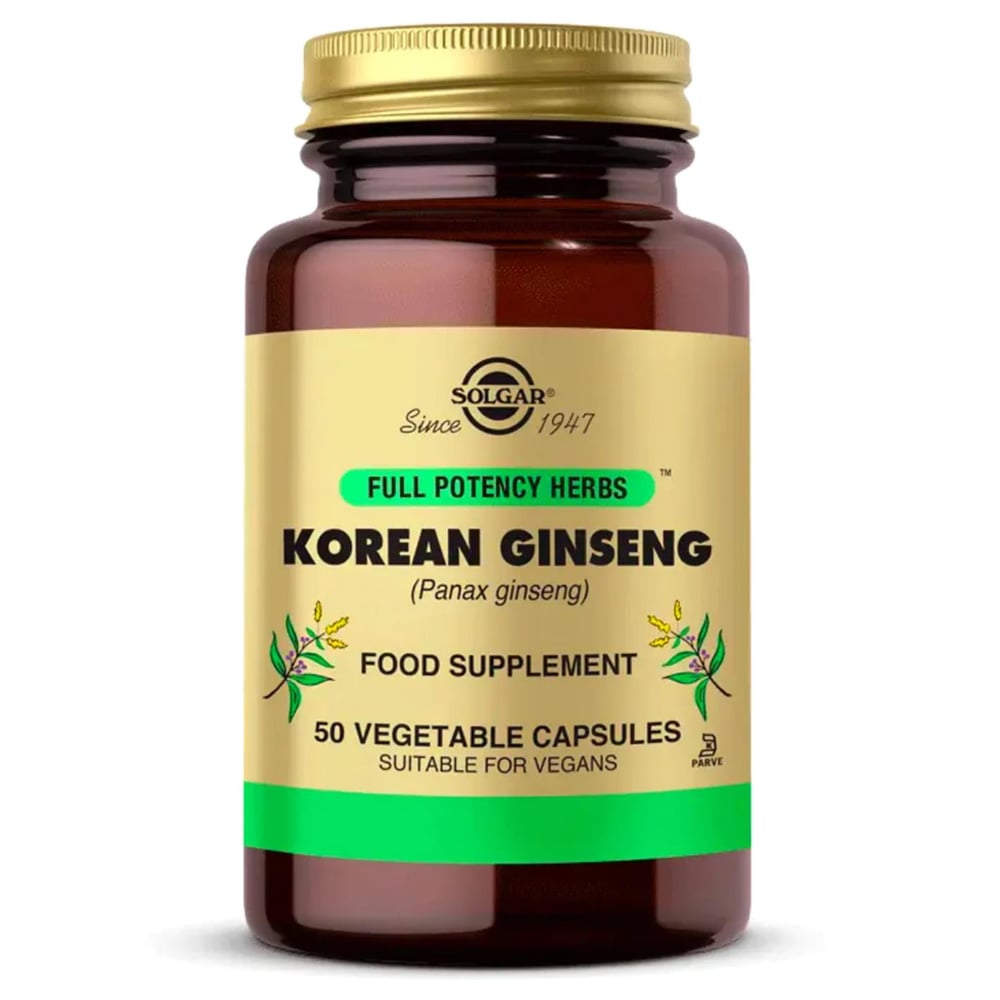 Solgar Korean Ginseng 50 Kapsül