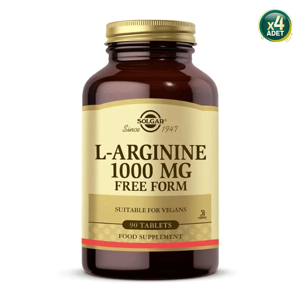 Solgar L-Arginine 1000 mg 90 Tablet 4 Adet