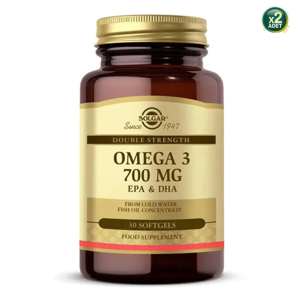 Solgar Omega 3 700 mg 30 Kapsül 2'li