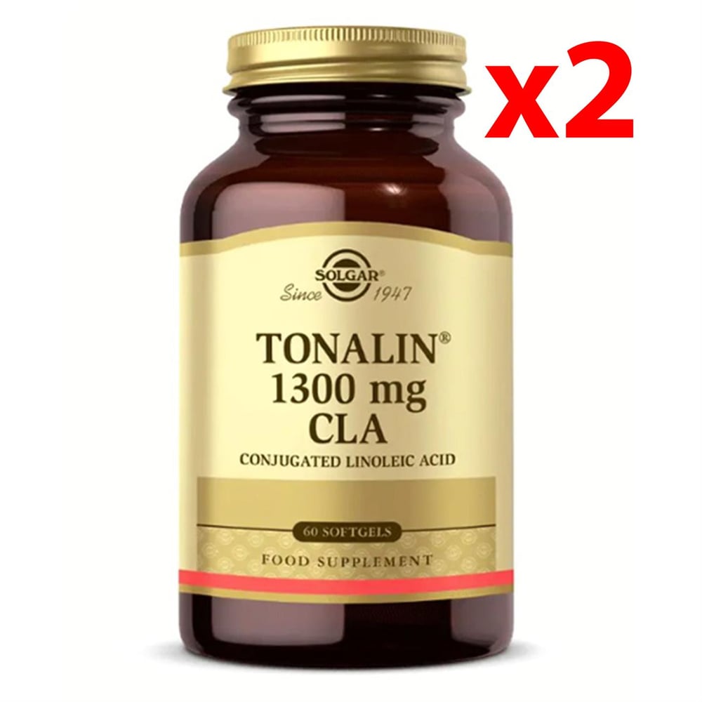 Solgar Tonalin CLA 1300mg 60 Kapsül 2 Adet