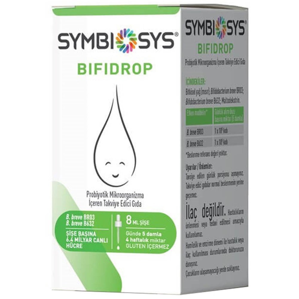 Symbiosys Bifidrop Probiyotik Damla 8 ML