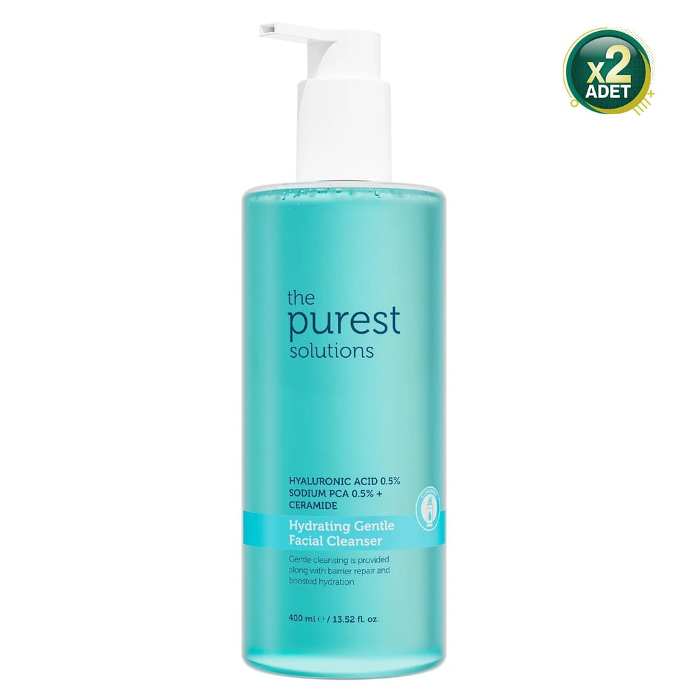 The Purest Solutions Hydrating Gentle Kuru ve Karma Ciltler için Yüz Temizleme Jeli 400 ml