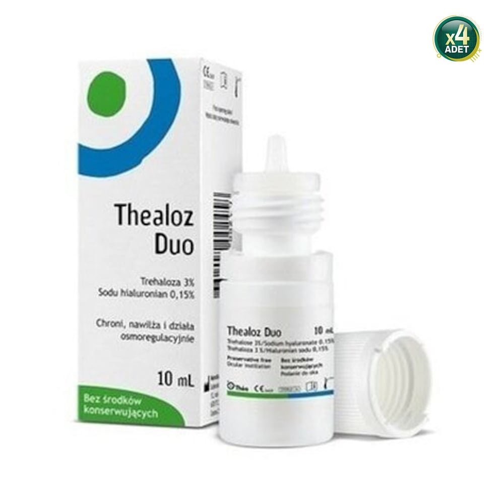 Thealoz Duo Göz Damlası 10 ml 4 Adet