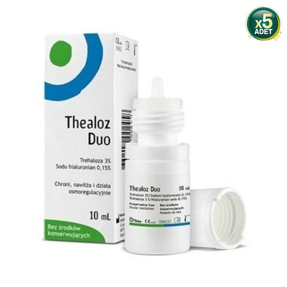 Thealoz Duo Göz Damlası 10 ml 5 Adet