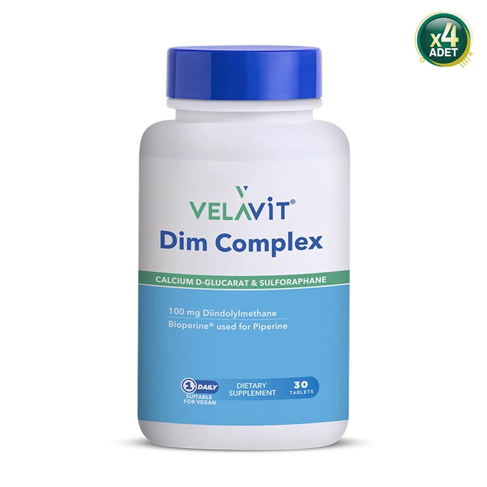 Velavit Dim Complex 30 Tablet 4 Adet