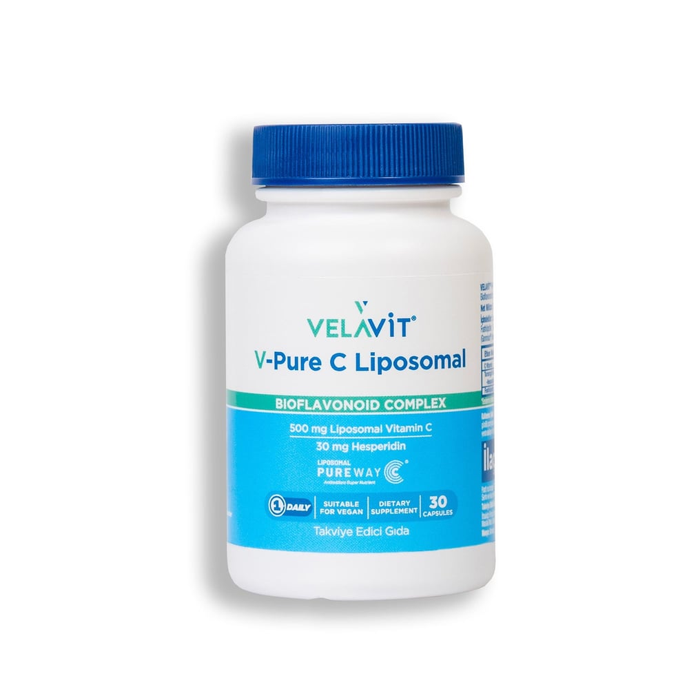 Velavit V-Pure C Liposomal Bioflavonoid Complex 30 Kapsül