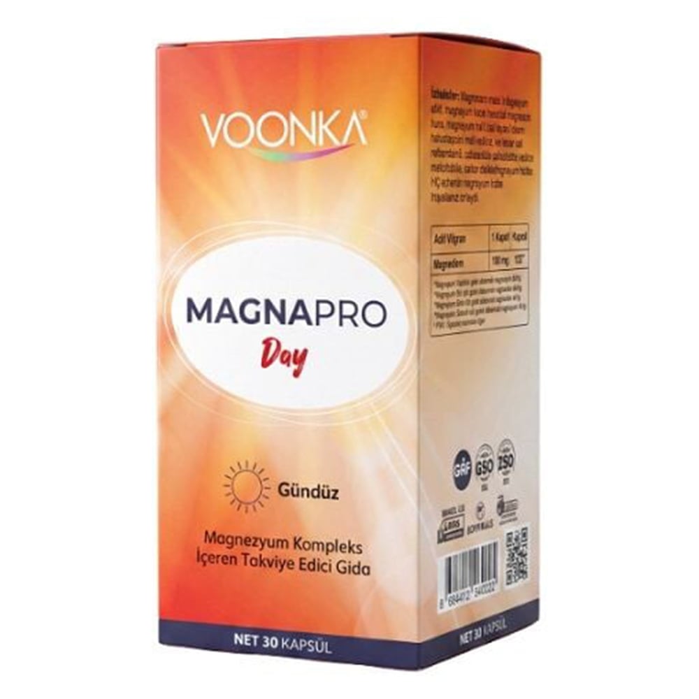 Voonka Magna Pro Day 30 Kapsül