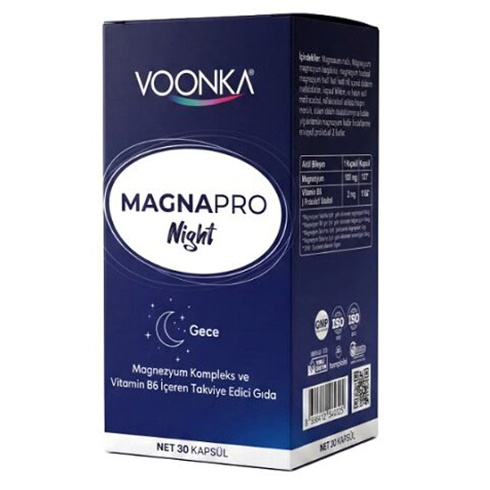 Voonka Magna Pro Night 30 Kapsül