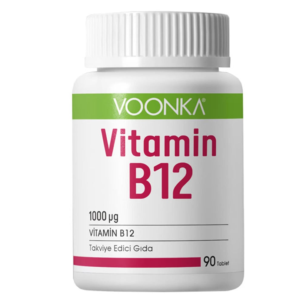 Voonka Vitamin B12 İçeren 90 Tablet