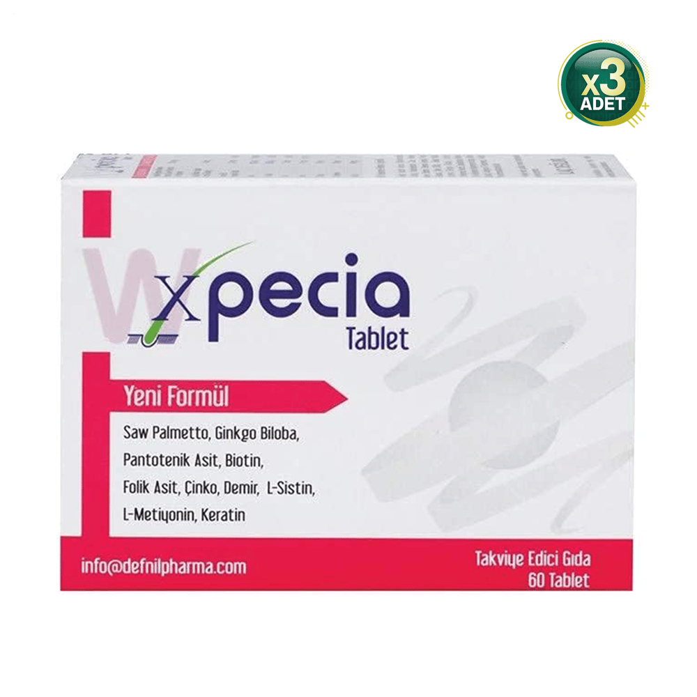 Xpecia Kadın 60 Tablet 3 Adet