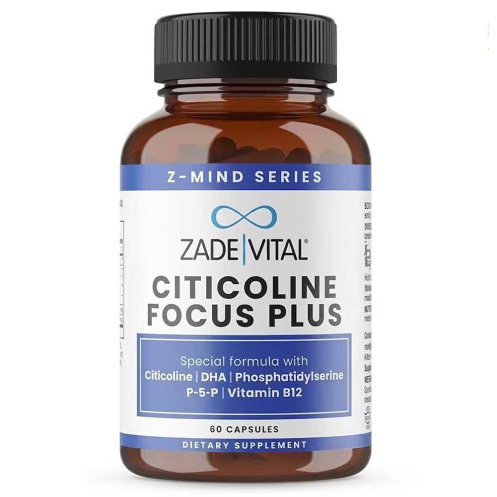 Zade Vital Citicoline Focus Plus 60 Kapsül