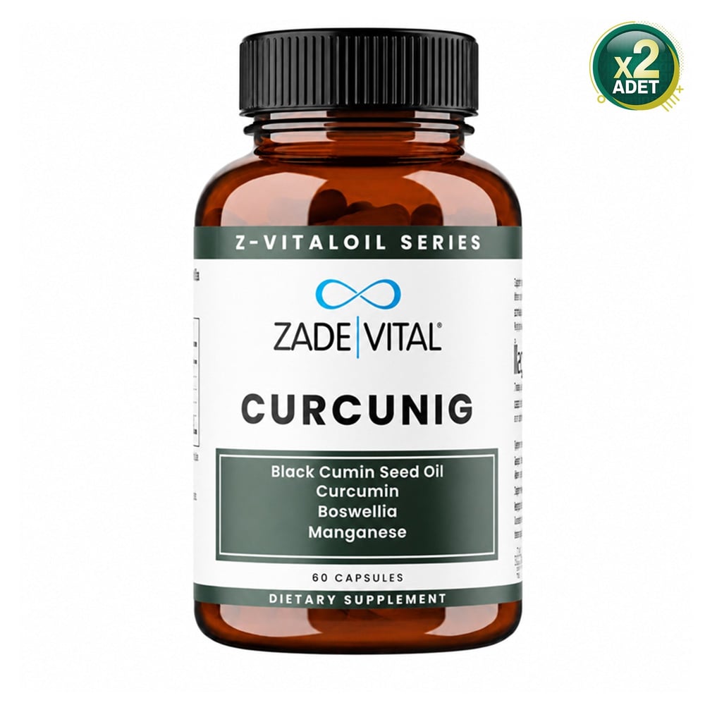 Zade Vital Curcunig 60 Kapsül 2 Adet