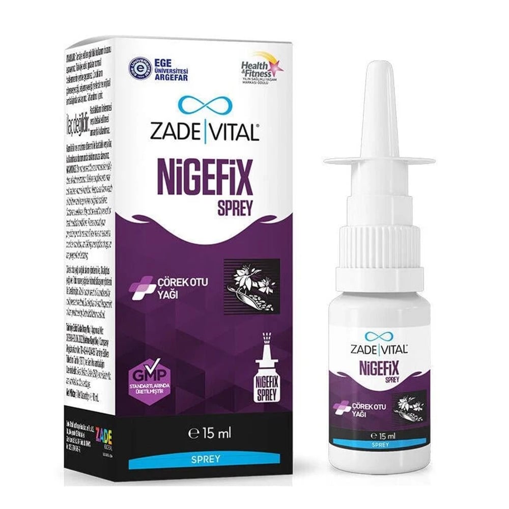Zade Vital Nigefix Nazal Sprey 10 ml